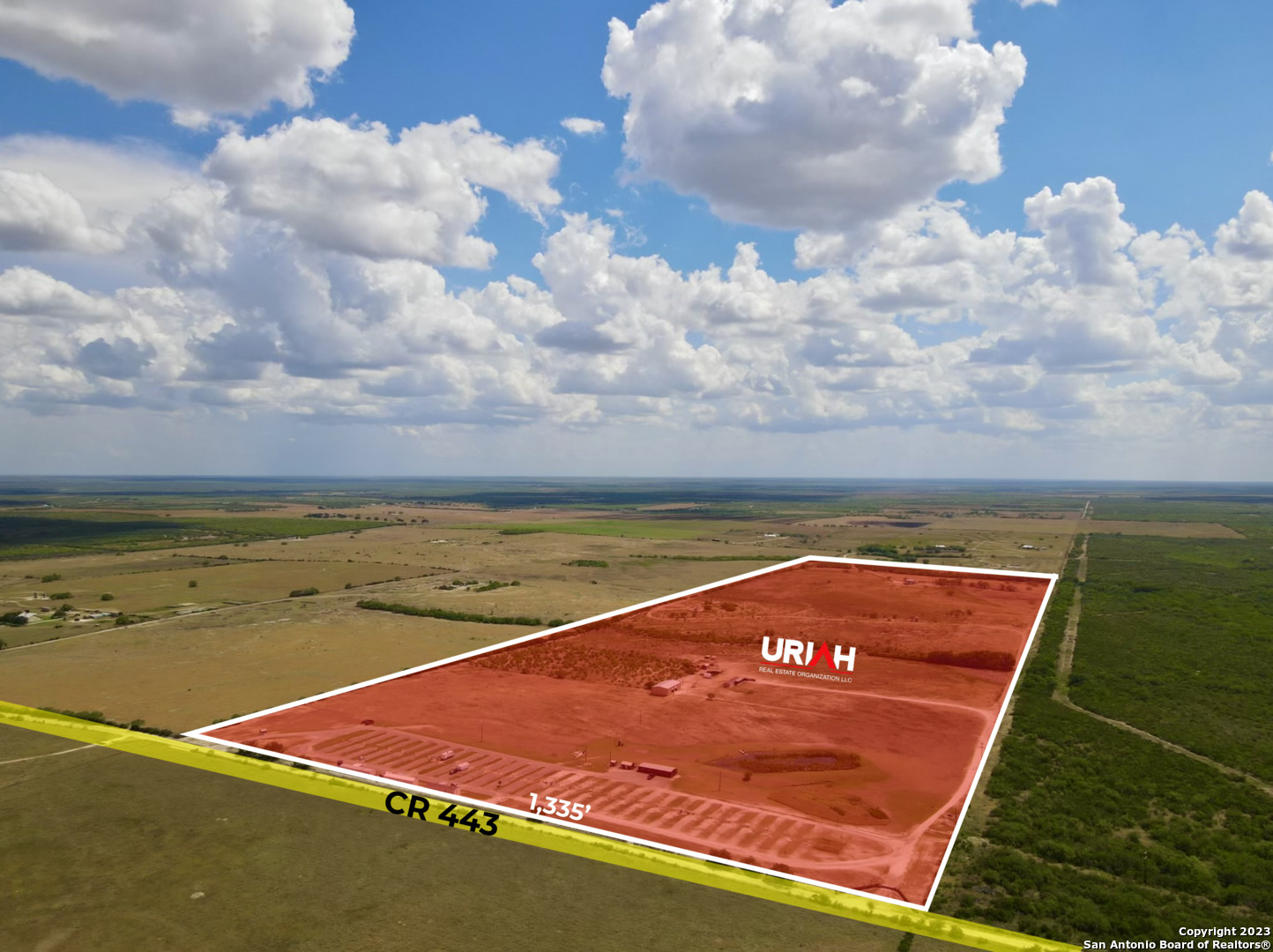 80 acres on CR 443, George West, TX 78022