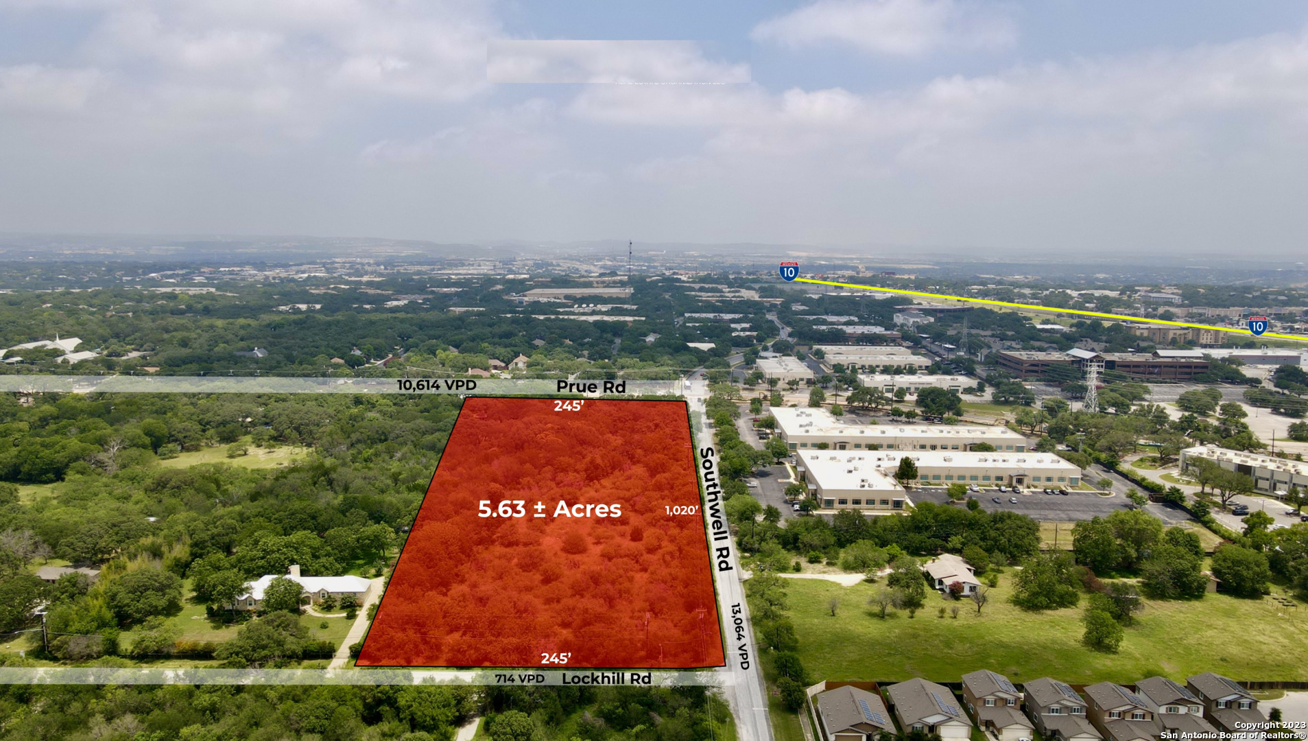 5.63 acres on Prue and Southwell Rd, San Antonio, TX 78240