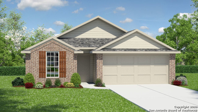 This single story, 3 bedroom, 2 bath home features 1651 square feet of living space. The layout features a separate dining area that leads to a nice open kitchen. Granite counter-tops in the kitchen.  The large master bedroom is just off of the family room and features a spacious walk in closet. This floor plan also includes a 2-car garage and large covered patio.  Home has an estimated completion of April 2021