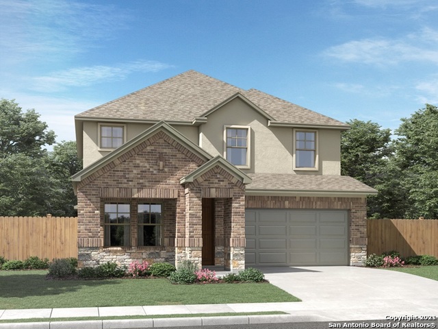 Brand NEW energy-efficient home ready March 2022! Spend family time in the Fitzhugh's open kitchen and living areas. Linen cabinets with off-white grey granite countertops, grey brown EVP flooring and warm grey brown carpet in our Serene package. Set on approximately 700 acres in Far Northwest San Antonio, this Master Planned community offers beautiful amenities the whole family can enjoy. With convenient access to major highways, shopping, dining and entertainment are just minutes away. Residents of this community will attend highly rated Northside ISD schools. Known for their energy  efficient features, our homes help you live a healthier and quieter lifestyle while saving thousands of dollars on utility bills.
