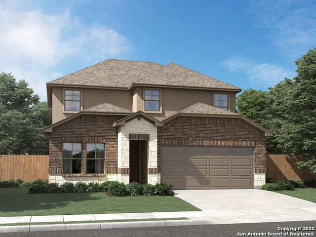 Brand NEW energy-efficient home ready August 2022! Unwind in the private main floor primary suite, complete with a sizeable walk-in closet and bath. Stone cabinets with smoky grey granite countertops, grey cool tone EVP flooring and textured grey carpet in our Cool package. this Master Planned community offers beautiful amenities the whole family can enjoy. With convenient access to major highways, shopping, dining and entertainment are just minutes away. Residents of this community will attend highly rated Northside ISD schools. Known for their energy-efficient features, our homes help you live a healthier and quieter lifestyle while saving you thousands of dollars on utility bills.