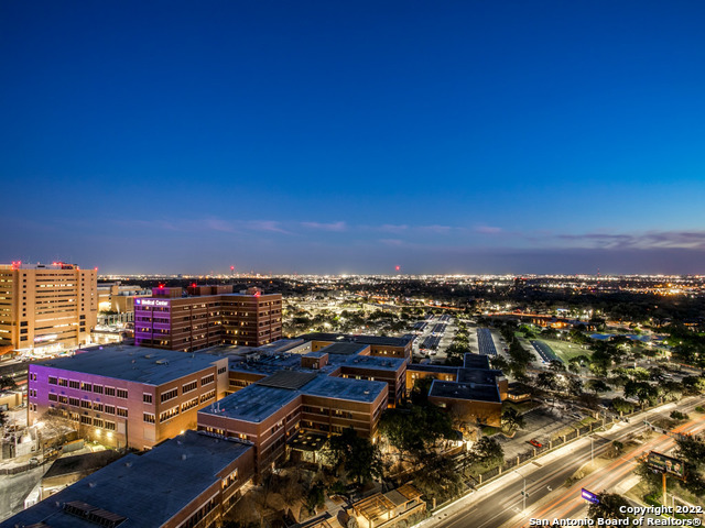 **OPEN HOUSE 7/16 from 11am till 2pm!** Come check out Penthouse No.1. Exquisitely appointed 3 bedroom 2 1/2 bath luxury condo on the 23rd floor in the heart of the South Texas Medical Center. Panoramic views of the city from one of 2 balconies. A rare find with gorgeous marble floors, walk in shower, California Closet, custom remote-controlled mechanized blinds on the floor to ceiling windows and an open floor plan complete with modern styling and stainless appliances. This unit was recently remodeled with careful attention to detail. Additional room can serve as an office or study.  Enjoy the convenience of a 24hr doorman, over 40 security cameras, tennis court, party  and game rooms, fitness center with sauna and spa, pool, library, and more. Reliable convenience of the 2 closest spots in the secure parking garage. Trash chute on every floor complete with recycling. This is urban living at its finest in the only high rise in the Medical Center. Completely upgraded for luxury living.