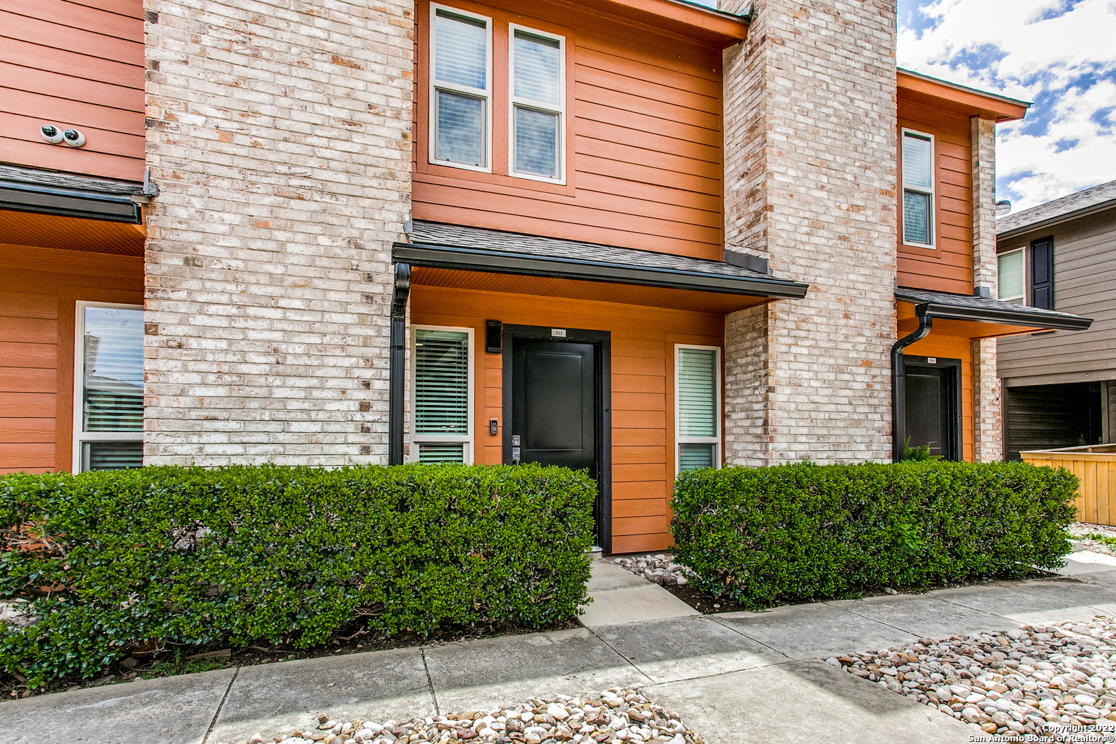 Newly and meticulously remodeled condominium in Calder Park, located in North Central San Antonio just off Jones Maltsberger.  This spacious 2 bed, 2 1/2 bath, +/- 1250 square foot town home is part of a 40-unit, non-smoking and gated-enclave community with easy access to 281, 1604, 410 and the airport.  Huge live oaks, professional landscaping throughout and a maintenance-free, privately fenced backyard complete the community's park-like setting.  Everything is brand new in this Clover floor plan option with designer touches everywhere.  It's San Antonio condo living at its finest!  Come see it today.