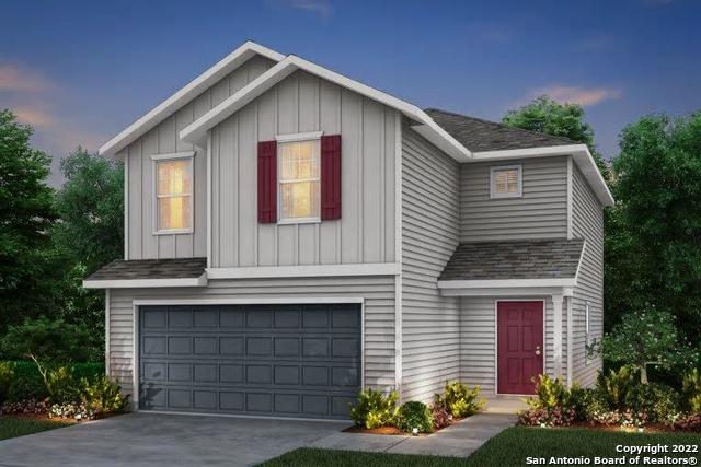 The new construction Pierce offers a spacious layout, with an open kitchen, great room, and four bedrooms upstairs.  Vinyl flooring in main living areas, granite countertops and stainless steel appliances in kitchen, walk in shower in master bathroom, covered patio.