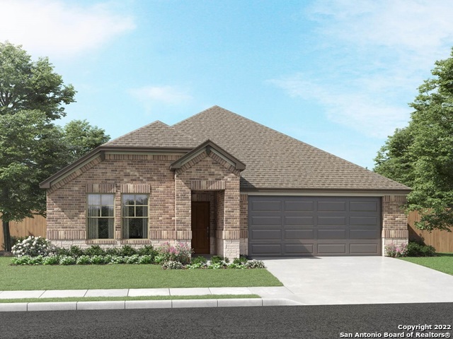 Brand NEW energy-efficient home ready December 2022! Debate what to wear in the Preston's impressive primary walk-in closet. Stone cabinets with smoky grey granite countertops, grey cool tone EVP flooring and textured grey carpet in our Cool package. Set on approximately 700 acres in Far Northwest San Antonio, this Master Planned community offers beautiful amenities the whole family can enjoy. With convenient access to major highways, shopping, dining and entertainment are just minutes away. Residents of this community will attend highly rated Northside ISD schools. Known for their energy-efficient features, our homes help you live a healthier and quieter lifestyle while saving thousands of dollars on utility bills.