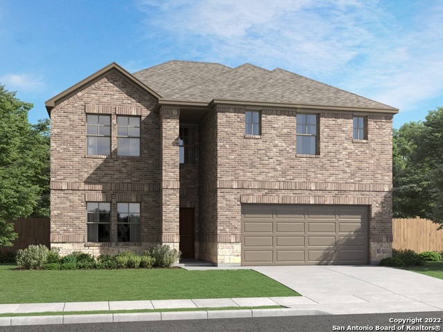 Brand NEW energy-efficient home ready December 2022! Unwind in the Kendall's spacious private main level primary suite. Linen cabinets with white-toned quartz countertops, beige tone EVP flooring with dark gray tweed carpet in our Balanced package. Set on approximately 700 acres in Far Northwest San Antonio, this Master Planned community offers beautiful amenities the whole family can enjoy. With convenient access to major highways, shopping, dining and entertainment are just minutes away. Residents of this community will attend highly rated Northside ISD schools. Known for their energy-efficient features, our homes help you live a healthier and quieter lifestyle while saving thousands of dollars on utility bills.