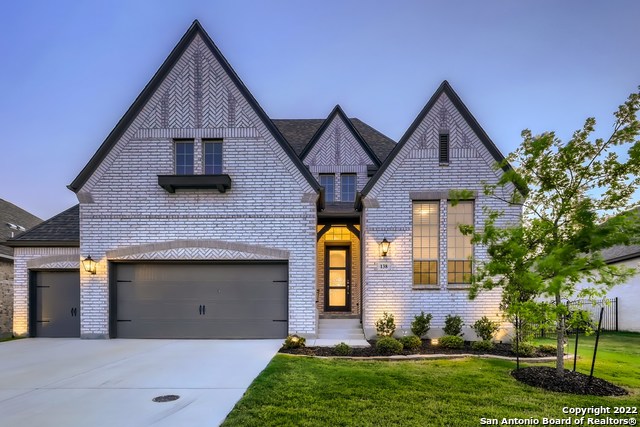 *OPEN HOUSE Friday 6/10 1pm-3pm and Saturday 6/11 11am-2pm**Beautiful home in desirable Boerne School District and minutes from I-10, in the community of Regent Park. This home includes many features such as a 3- car garage with epoxy flooring, tankless gas water heater, upgraded water softener, full sprinkler system, Honeywell Thermostat, gas cooktop and a natural gas connection on back patio ready for outdoor grilling. This home has many smart features where you can control, front door lock, AC, and garage door from smart phone App. Home also features quartz countertops with over- sized island with room for seating, 42' cabinets, walk in pantry, modern pendant lighting and stainless steel appliances. This popular Highland floorplan offers all bedrooms down with bonus bedroom and bathroom upstairs off of Gameroom/loft. Downstairs, you will also find the media room and centrally located office to establish the WOW factor! This home literally seems to have it all! Make your appt today to see for yourself.