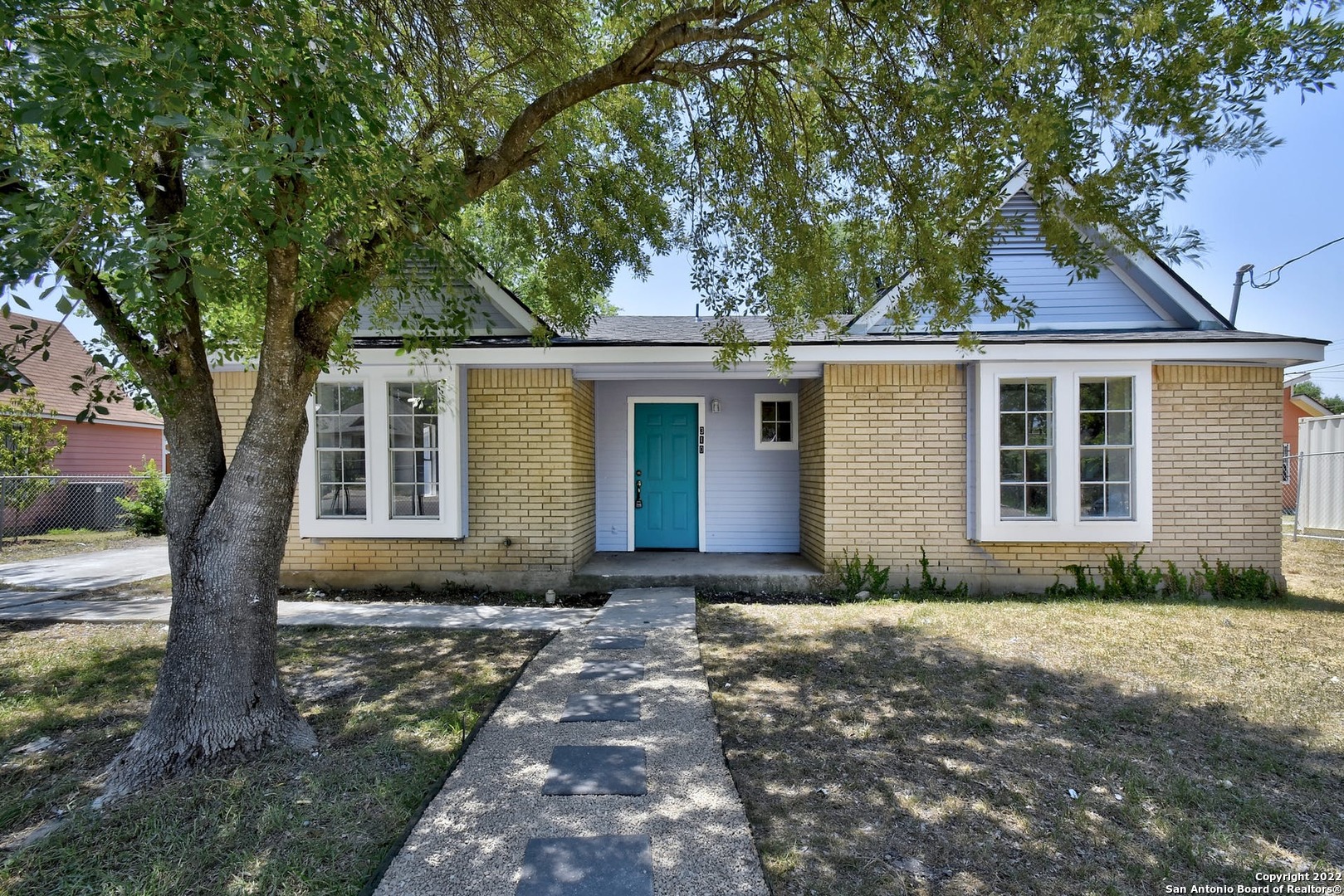 Centrally-located humble abode near downtown San Antonio! No carpet throughout the home, just brand new ceramic tile flooring. This 3-bedroom home has fresh paint and an updated bathroom. The living and dining area has an open feel and the entire home allows plenty of natural light to enter. It's the perfect starter home for a small family.