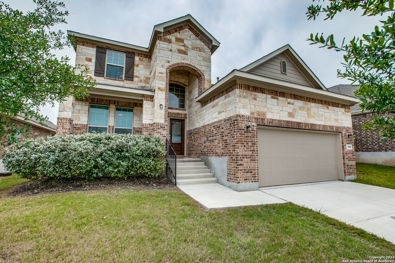 *Showings will begin on 5/27/2022.* Welcome to this absolutely stunning and well-maintained home located in the Potranco Run subdivision. This home was built in 2018 at just under 2700 square feet and you're less than 25 mins from Lackland AFB and NSA, and close to shopping, medical, and central to almost anything you need. Key features are 4 spacious bedrooms and 3 1/2 bathrooms. You can truly enjoy your large, downstairs master suite with it's great closet space and luxurious master bathroom with separate tub/shower and double vanity. The secondary bedroom sizes are perfect, as well, and all are located upstairs along with one of the largest game room/loft areas you can get anywhere! The kitchen with separate dining room (used as an office) and breakfast nook rounds out this wonderful, open floor plan. It has a great fenced-in backyard with a covered patio that is ready for your next cookout with friends or family. This home is a must see, so add it to your list and see it before it's gone!