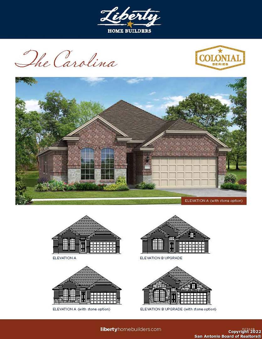 This one story home is 4 bedrooms, 2 baths,on a Corner lot .  The master has a bay window offering lots of natural light. This home is currently under construction with an estimated completion date of late 2022, early 2023. Call for current incentives. Please verify dimensions with Office.