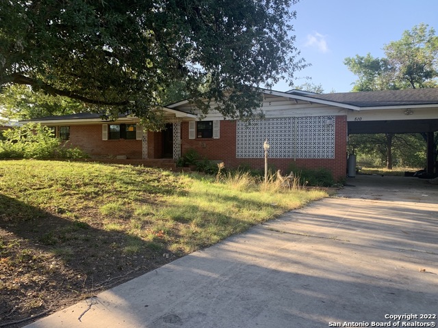 This house is located in the Hillcrest South neighborhood. Property is approximately 2100 sqft and laid out to be a 4/3 with a private master suite upstairs. Home has a new roof and plumbing roughed in for new fixtures. Home sits on a large .52 acre lot with an attached carport and large garage.