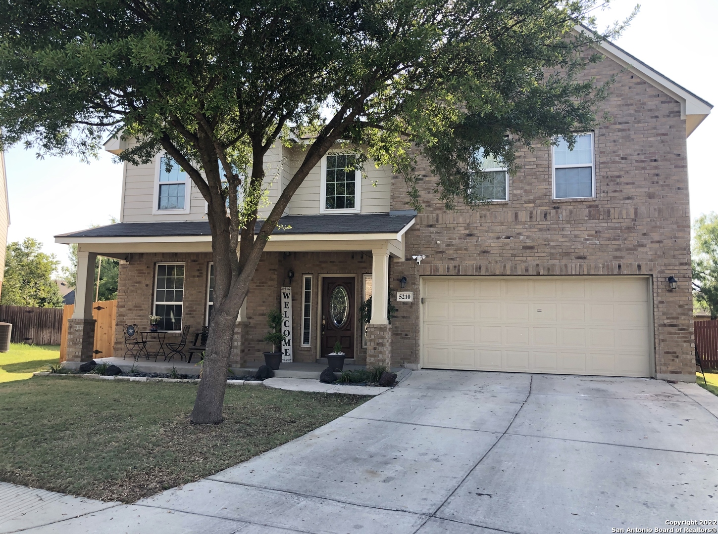 Well maintained home in a great neighborhood on west side of San Antonio, only 3 miles to Sea World, 15 minutes to Six Flags, and easy access to Hwy 151 & Loop 1604. Come see this 5 bedroom, 3 bath, 2 story home with a backyard shangri-la complete with swimming pool, hot tub, and outdoor kitchen, privacy fence and utility shed. Quiet living on a cul de sac, this home has natural gas and electric energy source with two new hot water heaters. Pool/ping pong/air hockey table conveys with home. Refrigerator, washer, and dryer does not convey.
