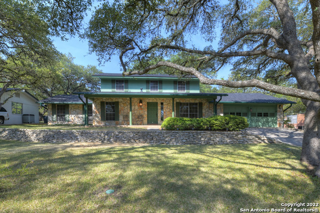 Inside the loop, in much sought after Mission Oaks, this lovely oak tree shaded lot is on a very generous 4/10 of an acre. Lucky for the next owner, a new 40 year roof was just installed July 5, 2022. The back yard is a shady retreat w/ an oversized, in ground, gunite pool, plus a sprinkler system both front and back. Considering all the trees, the Leaf Guard gutter system is a valuable bonus. Inside, original hardwood floors grace the oversized living/dining area with a towering vaulted ceiling, wood burning fireplace and built-ins. A custom arched metal staircase leads to 2 very generous secondary bedrooms. Each bedroom has its own sink and vanity area, in addition to the one in the Jack & Jill bathroom. The huge primary bedroom suite is on the main level with wood floors, separate vanities and 2 walk in closets. Come appreciate all this fine property has to offer. Living room & dining room wood floor will be refinished the week of 09/19/2022