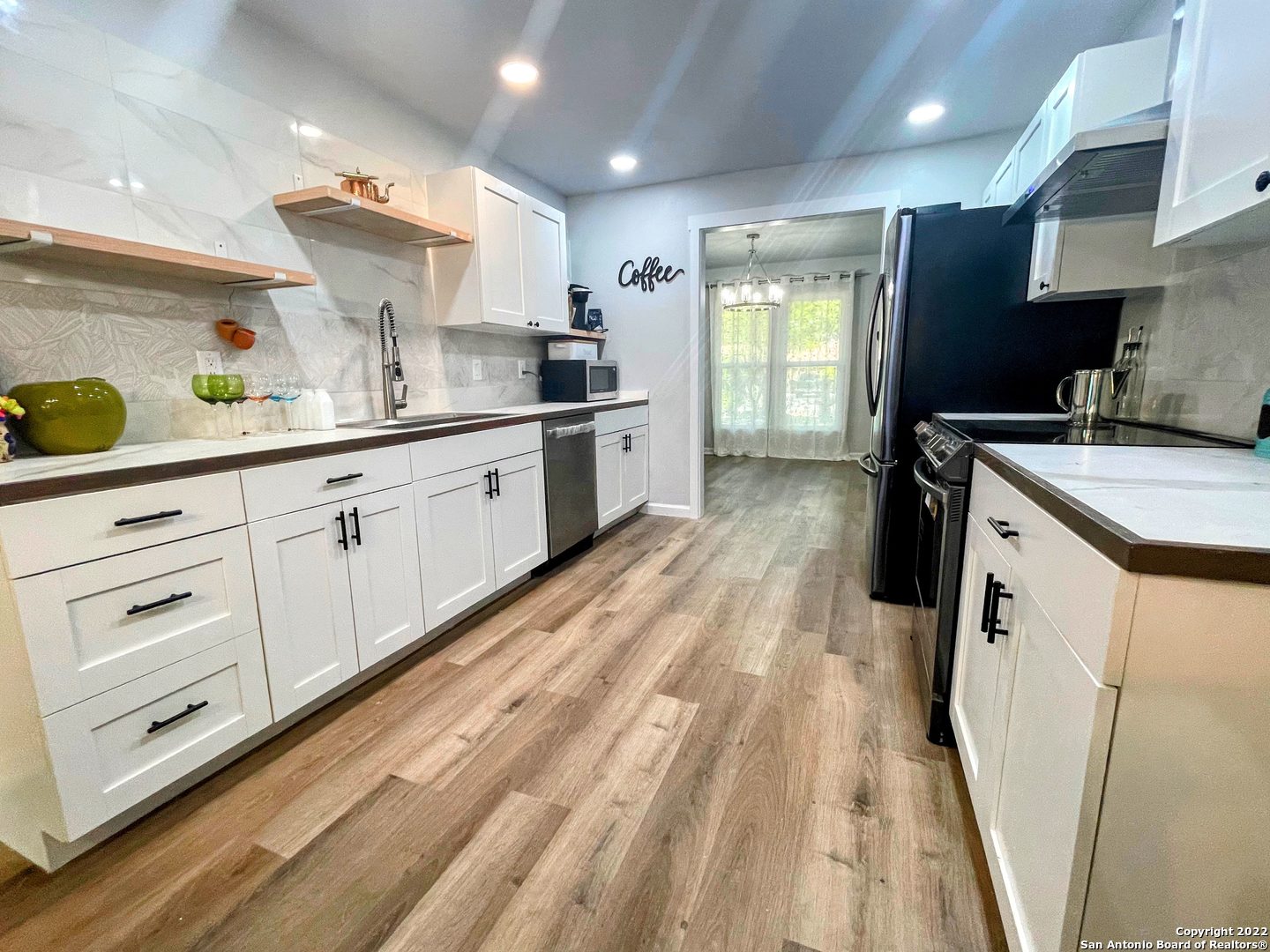 Show stopper just came on the market. Freshly remodeled with virtually everything brand new. All new appliances and beautiful luxury plank floors give this quiet home huge appeal. Almost a quarter acre with no HOA is hard to come across in the city so don't delay, this one won't last long.