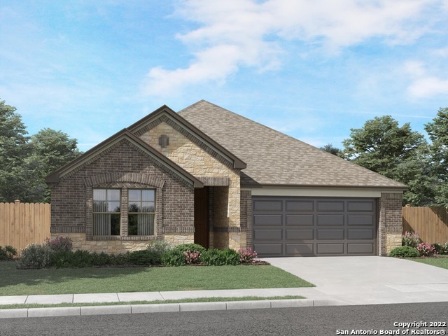Brand NEW energy-efficient home ready December 2022! Debate what to wear in the Preston's impressive primary walk-in closet. Espresso cabinets with shaded grey granite countertops, brown grey EVP flooring with multi-tone carpet in our Elemental package. Set on approximately 700 acres in Far Northwest San Antonio, this Master Planned community offers beautiful amenities the whole family can enjoy. With convenient access to major highways, shopping, dining and entertainment are just minutes away. Residents of this community will attend highly rated Northside ISD schools. Known for their energy-efficient features, our homes help you live a healthier and quieter lifestyle while saving thousands of dollars on utility bills.
