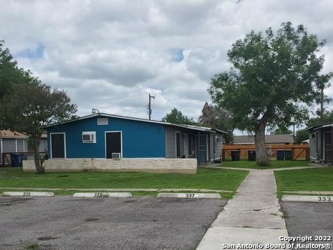 Multifamily Investment opportunity - 12 Duplexes with 24 Units total, there is 23 2BD/1BA units (672 ft2/ea) and 1 1BD/1BA. Some are occupied and vacant units are ready to move in. REnt estimates about $1,000 USD each. Located Near loop 410 and US 90 access road. Each unit has it's individual fenced backyard, and it's own washer and dryer connections. Contact LA for appointment.
