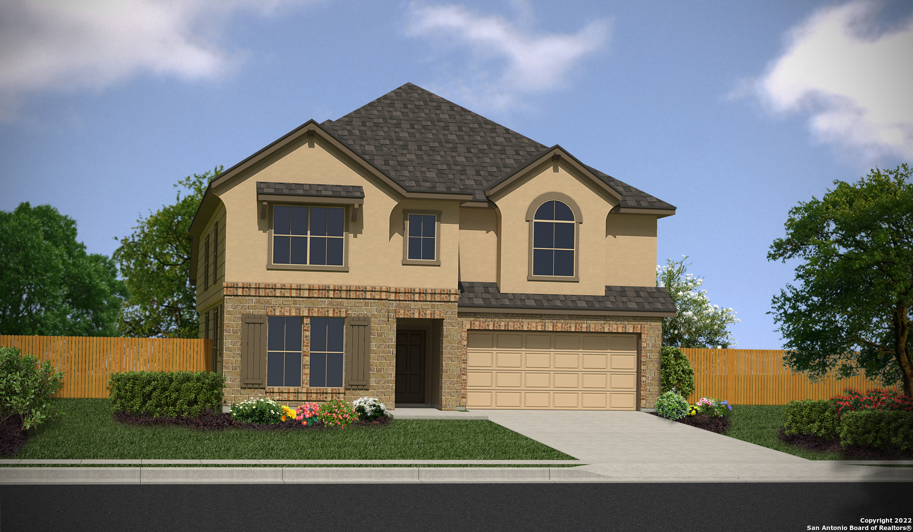 Love where you live in Venado Crossing in Cibolo, TX! The Atalon floor plan is a stunning 2-story home with 5 bedrooms, 3.5 bathrooms, and a 2-car garage. This home has it all, including a formal dining room, study, and both game AND media rooms! The gourmet kitchen is open to both the breakfast and family rooms and features stainless steel appliances and a large island! Retreat to the Owner's Suite featuring a beautiful bay window, double sinks, sizable shower with seat, and a spacious walk-in closet. Enjoy the great outdoors with a covered patio! Don't miss your opportunity to call Buffalo Crossing home, schedule a visit today! *Photos are a representation of the floor plan. Options and interior selections will vary.*