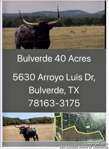 5630 ARROYO LUIS DR, Bulverde, TX 78163