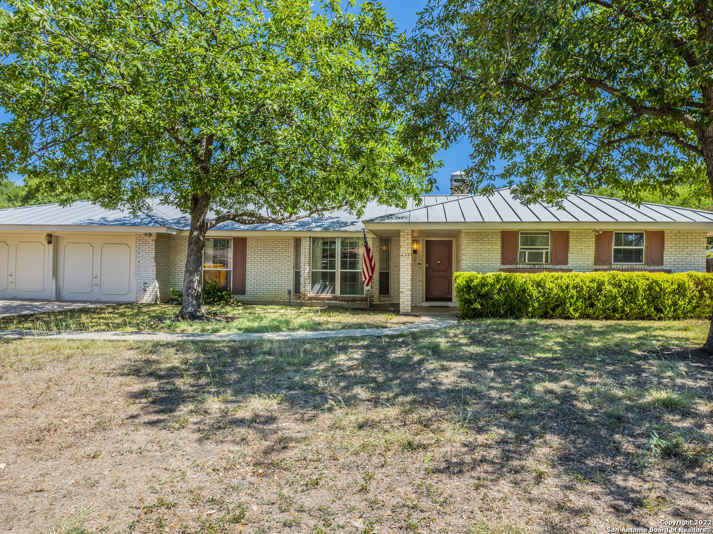 Great opportunity to own a vintage 1960's home in friendly Windcrest!  With some TLC, this home will be fabulous.  Fixer upper!!! Home to be sold AS IS and is priced accordingly!!! Seeking the perfect buyer with a vision and imagination ready to update.  Located minutes to the Golf Course and walking distance to the elementary school, minutes to IH35, 1604, 410, Randolph AFB.  Single story ranch with 3 bedrooms, 2 bathrooms, 2 living areas, formal dining, large family room with built ins and a fireplace.  Nice flat yard with plenty of room for playing ball or soccer.  There is even a dog run for FIDO.  Don't forget, Windcrest is known for holiday decorating.  Join the fun and decorate this home with Holiday Lights!!!!