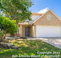 At last! The home of YOUR dreams is awaiting new owners. Zoned for an A rated school district (Madison High, Fox Run Elementary), located in the North East Independent School District in San Antonio, Texas. This is one you do not want to miss! If PLENTY of space is what you desire, then look no further. This stately 3 bedroom PLUS a Huge loft room, 2 1/2 bathroom home has almost 2100 sqft of living space. The moment you arrive to this executive home, take note of the fresh new exterior paint and recently pressure washed drive way. As you step inside, prepare to fall in love and be WOW'd with all of the upgrades done. Newly renovated cabinets with brand new granite countertops, fresh paint, and new lighting throughout truly makes this home feel brand new. No need to worry about any major expenses, pack your furniture and move right in! This home is better than new and no waiting on builder delays. The newly updated kitchen features plenty of counter space, with the newly added island and Newly installed stainless steel appliances . Also on the first floor, you can find the oversized pantry that has storage for days!  Upstairs you will find a huge loft room, and turn this space into a home workout gym, theater space, playroom or whatever else suits your needs. The real show stopper is the primary Master bedroom suite, As you enter this extravagant space, you will feel like your home is truly a staycation suite with an en-suite European style custom walk-in shower that's to die for. Two more generously sized bedrooms can be found upstairs that can share a full bathroom. Conveniently located off 1604 Loop and Interstate 35, an easy commute to downtown San Antonio and Randolph Air Force base. Also nearby you will find plenty of shopping, dining, and events! What more could you ask for? Schedule your showing today!     All information deemed reliable but not guarenteed. Buyer and Buyer Agent to verify all information.