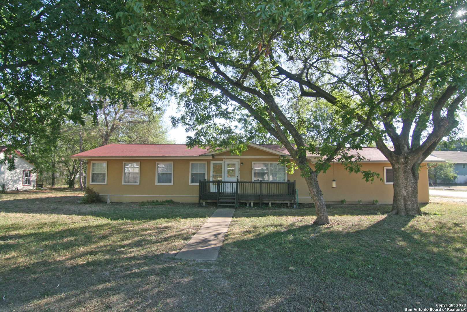 Unique investment property or starter home near downtown Castroville. This property includes two homes, a 1,152 sf home with 2 Bedrooms, Study/Office and 1 Bath as well as a detached 576 sf cottage currently used as a rental. (Shown by appt. only.)  The home has a large Living Room, spacious Bath and has had some recent renovations.  Situated on a large .31-acre lot with mature trees, this home is within walking distance of Castroville Elementary.