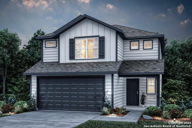 Ideal for family living, the new construction Lincoln offers a new home layout with a spacious kitchen, downstairs guest room, and a second floor game room. covered patio.