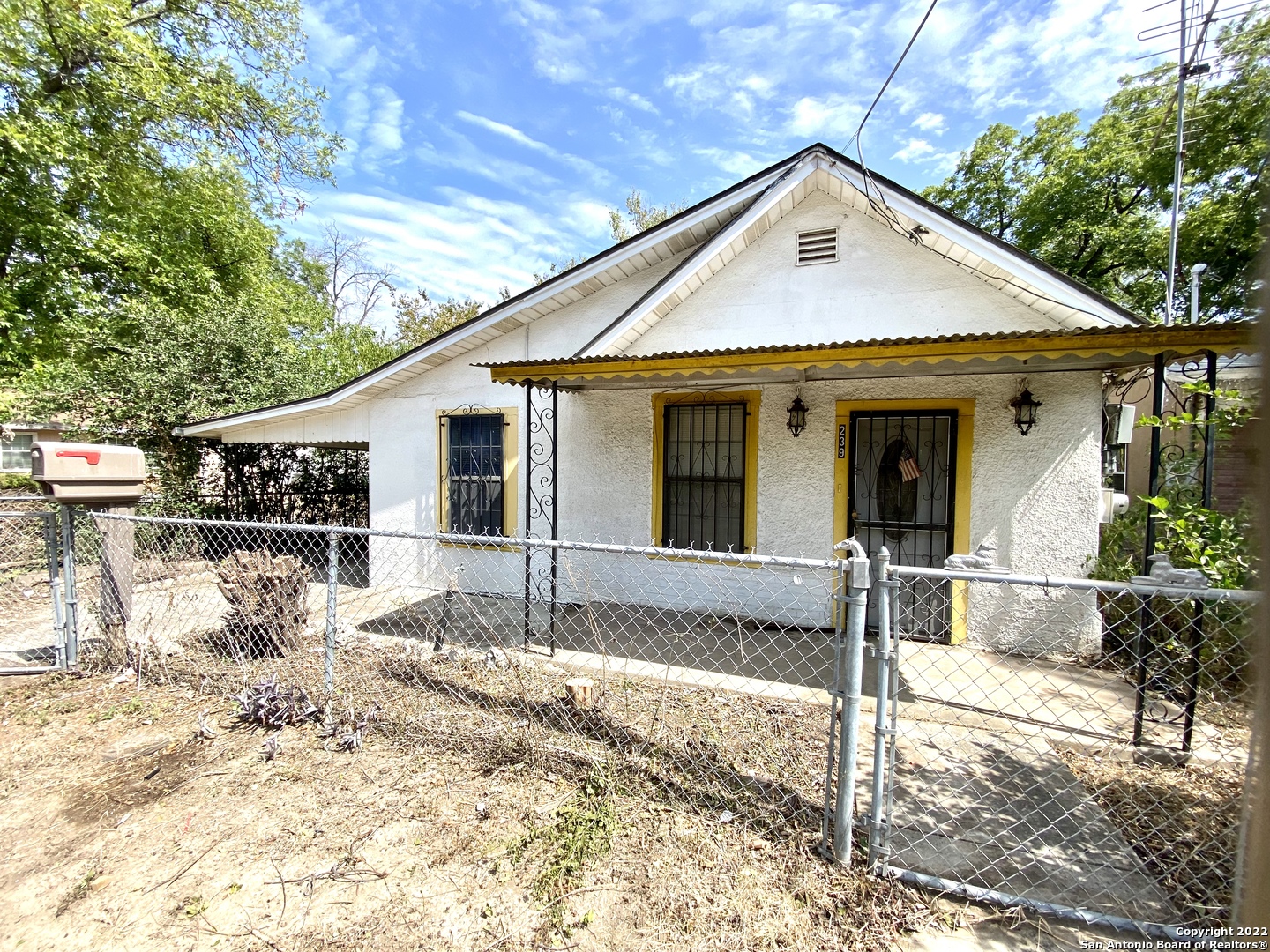 Hello Investors, this property is South of Downtown San Antonio. Just a few minutes to the Riverwalk & Southtown shops. FIX & FLIP or Hold as a Rental Income. New Survey provided & Clean Title. It's a fixer upper. SOLD AS IS. Call your local agent for a showing appointment.