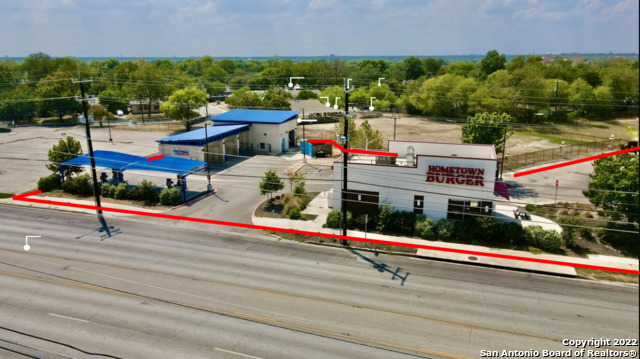 Excellent opportunity to purchase a 1,056 sf Restaurant and 2,191 sf 4 bay Car Wash. This property is zoned C-3 and has 242 linear ft on Frederickburg Rd. Prevuiosly a Car Wash and Hometown Burger this property is a perfect site for Retail, Restaurant or Redevelopment.