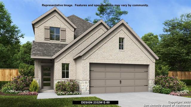 PERRY HOMES NEW CONSTRUCTION! Welcoming front porch. Home office with French doors off of the family room. Two-story family room. Kitchen features an island and a large walk-in pantry. Private primary suite with three large windows that look out to the back yard. Double doors lead to the primary bath with two vanities, a large corner glass-enclosed shower and a large walk-in closet. Second level features two secondary bedrooms and a game room. Mud room and half bath off of the two-car garage.