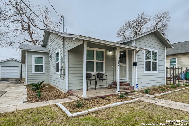 Modern and comfortable home near the historic LONE STAR DISTRICT just south of downtown! Open and spacious, yet cute and cozy! Home was COMPLETELY RENOVATED by previous owner in 2018 to include hardiboard siding, foam insulation, plumbing, electrical, windows, fixtures, appliances, etc***Seller added OVERSIZED one car garage with opener and full wrought iron fencing with ELECTRIC GATE***Washer, Dryer, Refrigerator INCLUDED***Great location with easy access to freeways and downtown***Minutes from the bike and jogging trails, SoFlo Arts District, Blue Star Complex, SouthTown, King William, the Missions and everything else San Antonio URBAN LIVING enjoys! Large back yard still leaves room for a garden or outdoor living area***Excellent opportunity to live in the heart of the city or possibly use as an AirBnb!