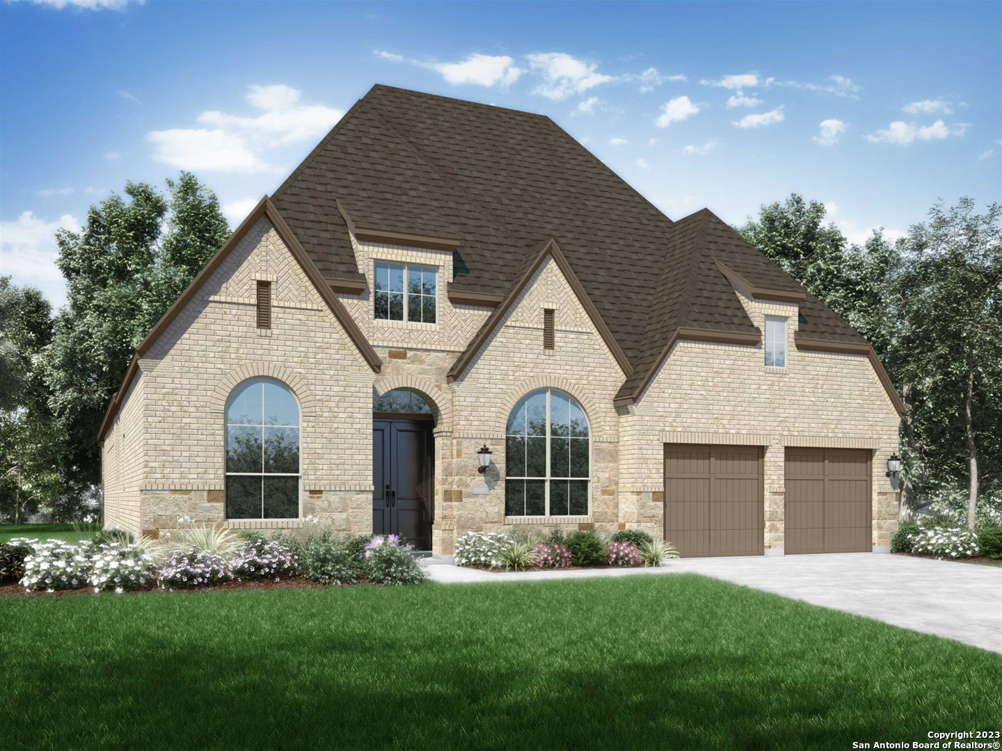 MLS#  - Built by Highland Homes - July completion! ~ 1 story, 215 plan with 3009 sf. 4 bed, 3.5 bath, Study, Entertainment Room, Covered Patio, 3 Car Tandem Garage, Double Island in Kitchen, Keeping Room and Oversized Family Room is perfect for Entertaining.