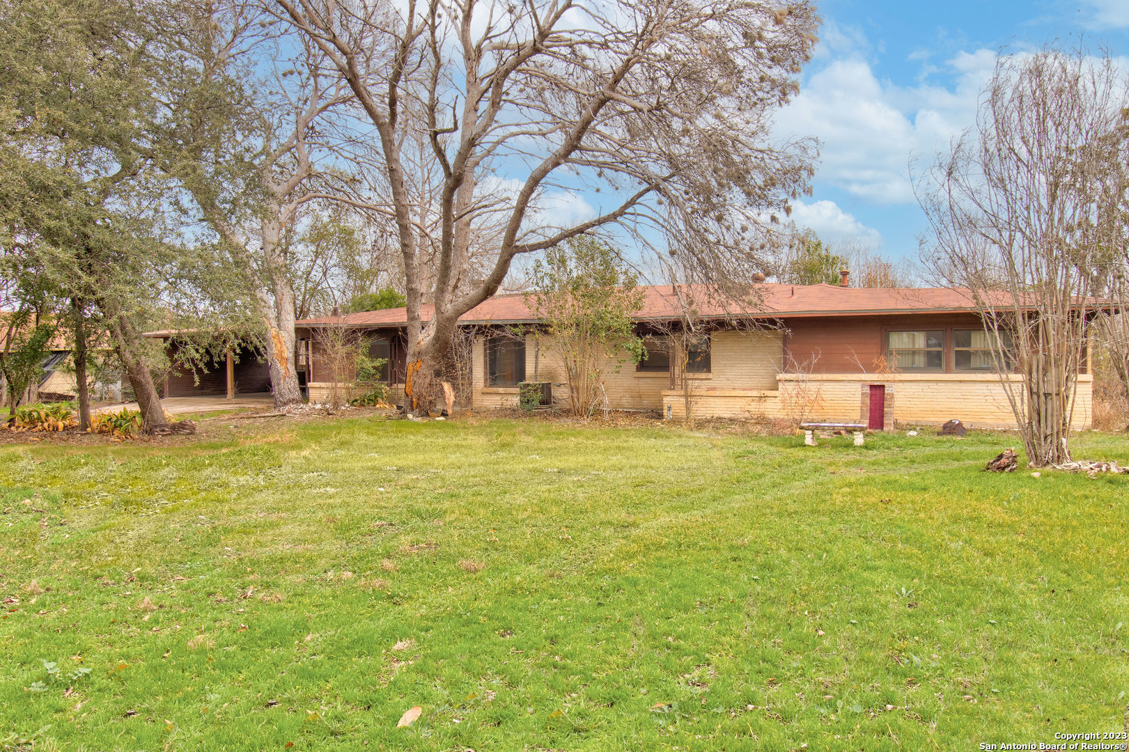 Investors and developers take notice! This rare 2 acre property offers a unique opportunity to transform a fixer upper into a desirable multifamily housing complex. This 3 bedroom, 2 bathroom home is a handyman special loaded with features. Home has a fireplace, office, and gorgeous saltillo tile throughout the common areas. Don't miss out on this diamond in the rough with motivated sellers! Located in the Donaldson Terrace neighborhood this property provides the perfect foundation for an investor to create their dream project. This unique and valuable find in a prime location where acreage is scarce! Schedule a tour today and take the first step towards realizing your investment goals.